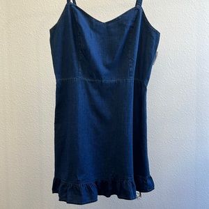 NWY Old Navy denim sundress - size XL